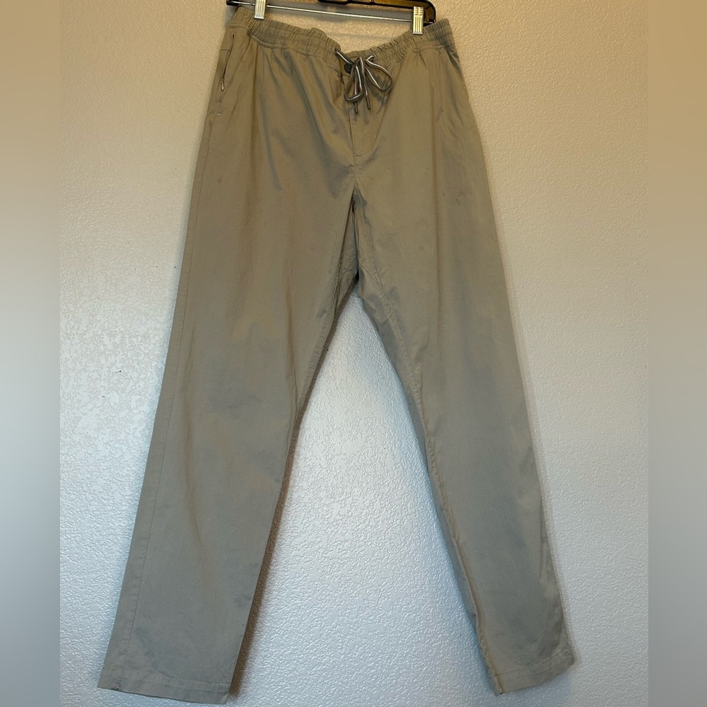 Tommy Bahama Men's Chino Khaki Drawstring Business Casual Relaxed Comfy Pants